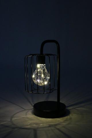 Wire Drop Led Lamp, 12x28cm