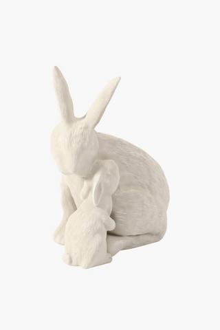 Bunny Hug Statue 35cm