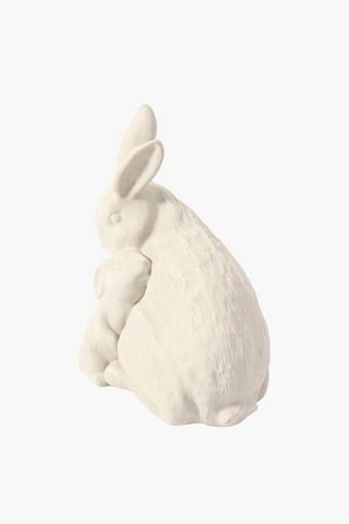 Bunny Hug Statue 35cm