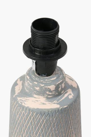 Geo Scratch Lamp Set, 15x30cm
