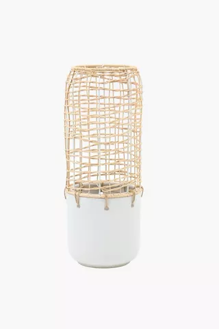 Woven Quad Table Lamp, E14