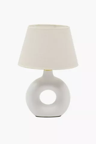 Circle Ceramic Lamp Set, E14
