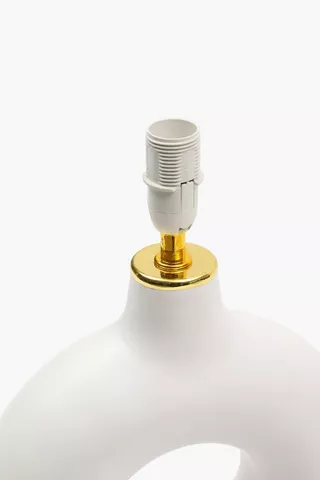 Circle Ceramic Lamp Set, E14