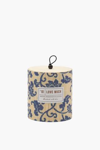Bamboo Jasmine Candle, 8,5x10cm