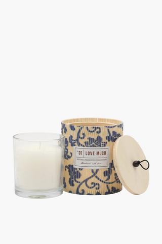 Bamboo Jasmine Candle, 8,5x10cm