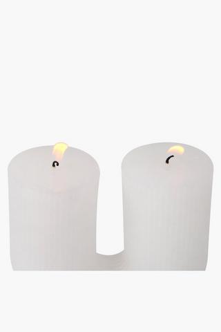 U-shaped Pillar Candle, 12x11cm