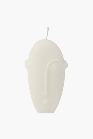 Odern Face Candle, 8x12cm
