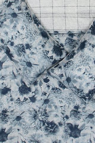 Microfibre Classic Floral Comforter Set