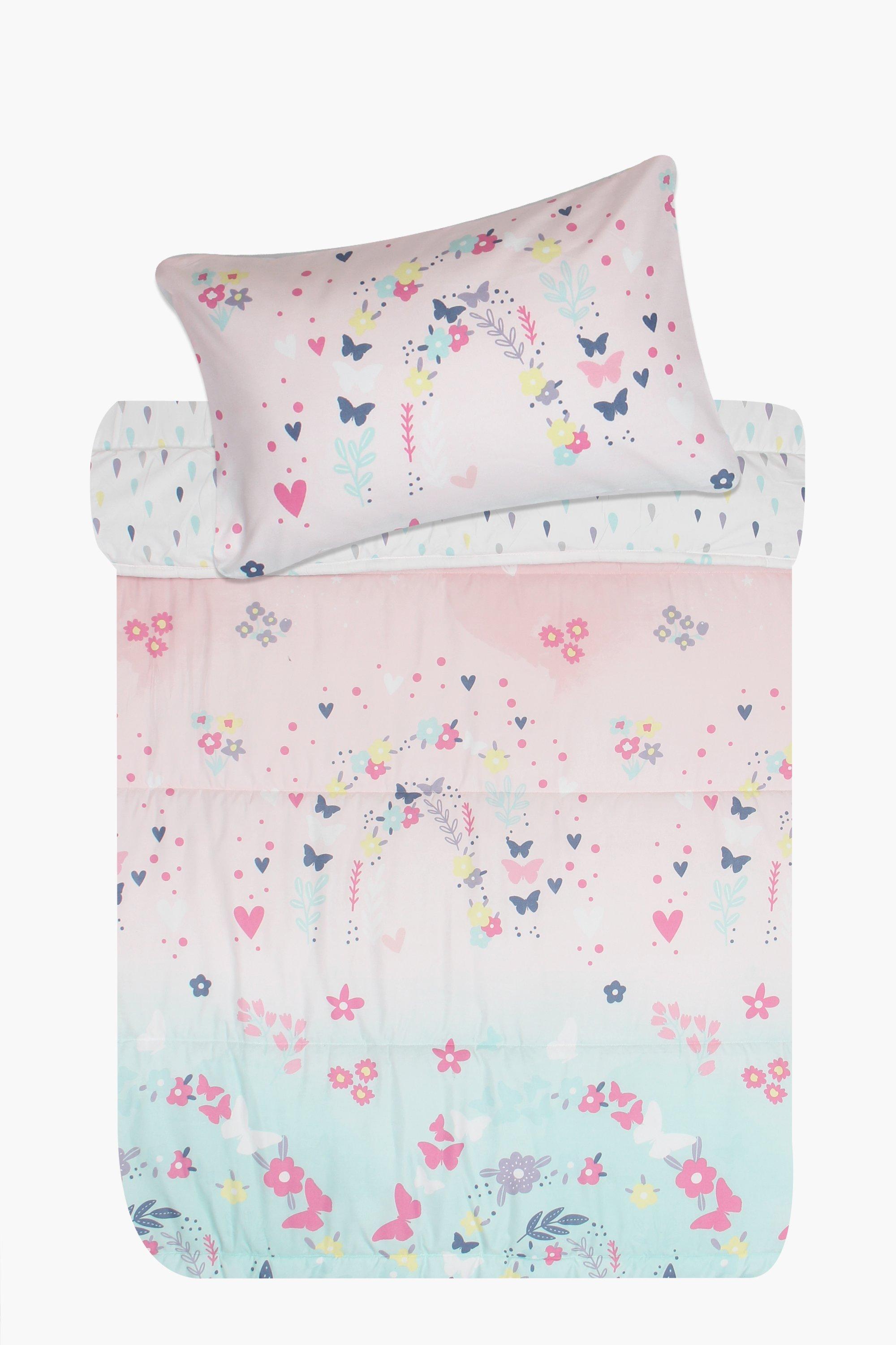 Soft Touch Willow Floral Reversible Comforter Set