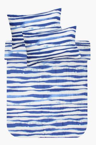 Microfibre Urban Abstract Comforter Set