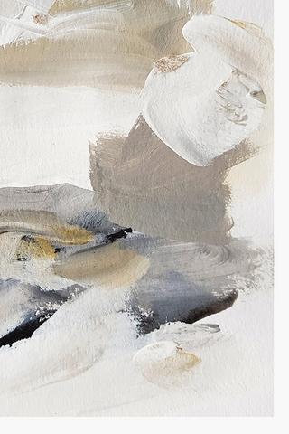 Nude Abstract Canvas, 40x40cm