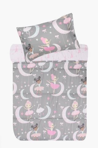 Microfibre Ballerina Comforter Set