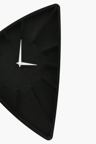 Urban Triangle Clock, 26x40cm