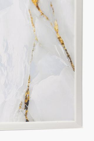 Marble Embossed Framed Canvas 90x120cm