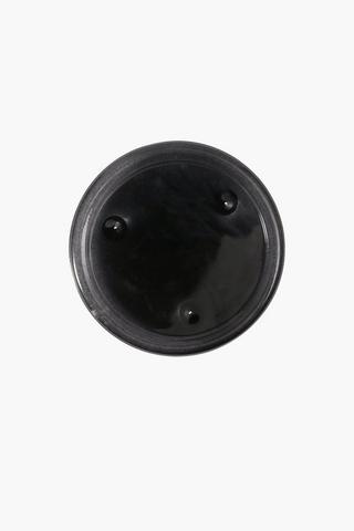 Tinted Glass Candle Plate, 13cm