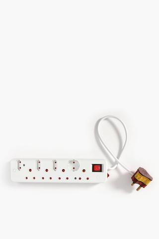 Ellies 8 Way Surge Multi-plug