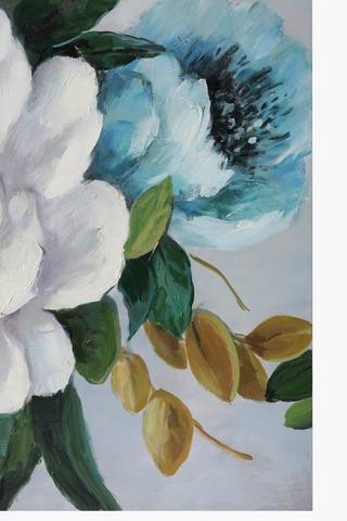 Classic Florals Canvas, 100x100cm