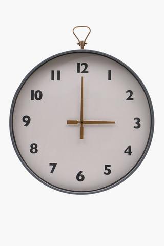 Classic Metal Clock, 60cm