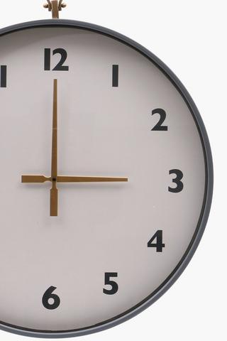 Classic Metal Clock, 60cm