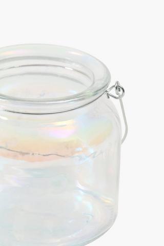 Glass Lantern, 10x10cm