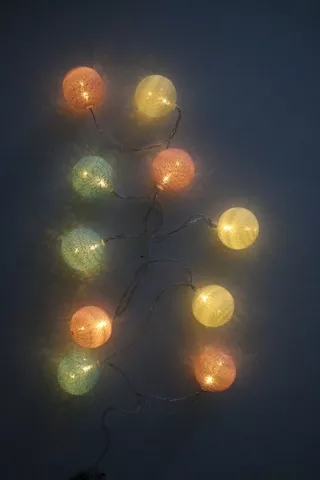 10 Led Cotton Wire String Lights