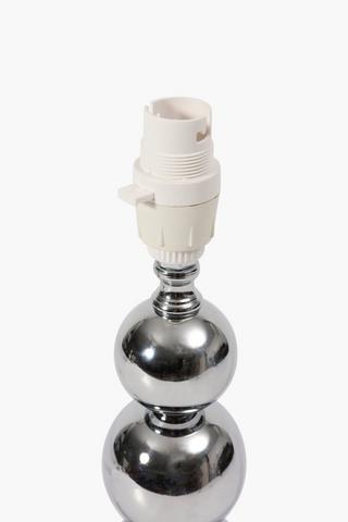 Glass Ball Stack Lamp Base, 7x35cm
