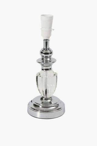 Classic Crystal Lamp Base, 12x32cm