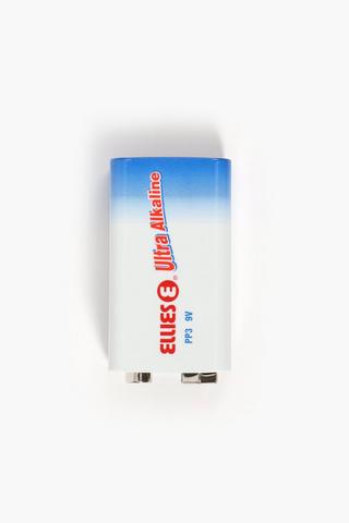 Ellies 9v Ultra Alkaline Battery