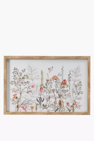 Framed Bessi Florals 40x60cm