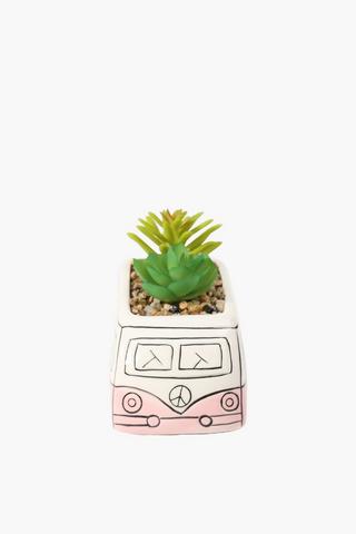 Potted Plant Novelty Bus
