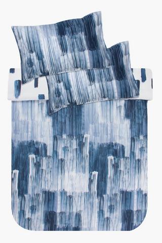 Cotton Manhattan Abstract Duvet Cover Set