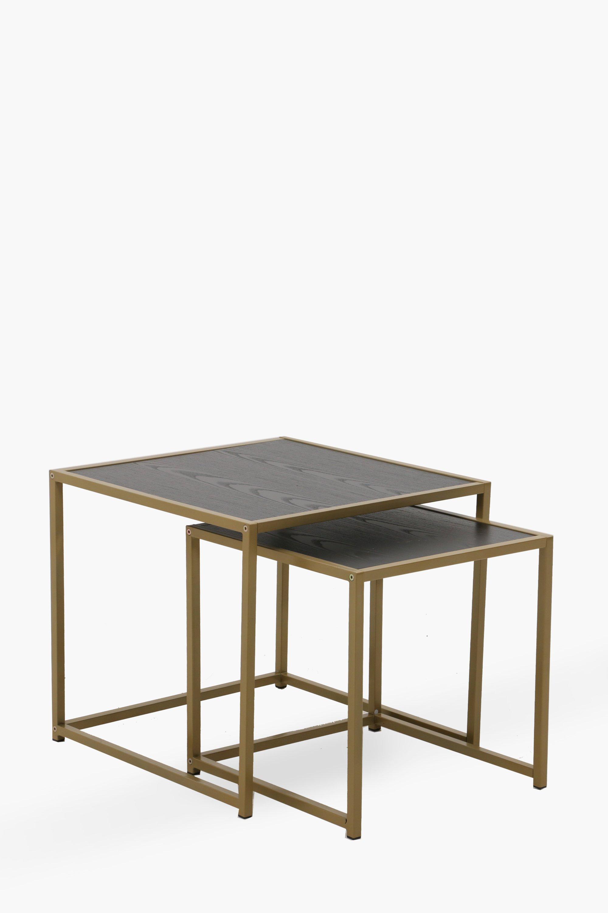 Metal Nested Side Table Set