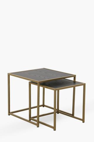 Metal Nested Side Table Set
