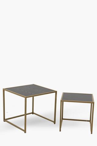 Metal Nested Side Table Set
