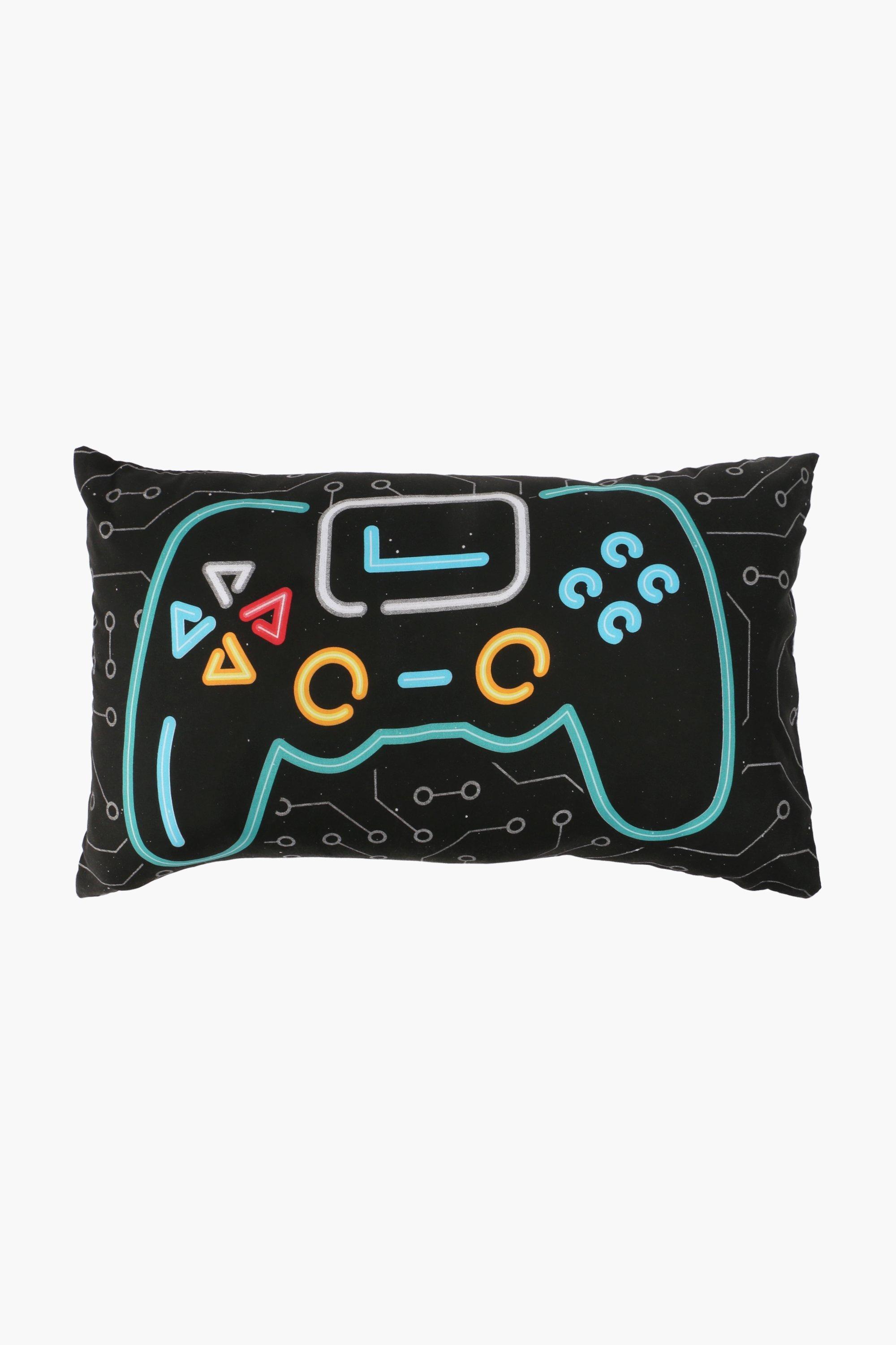 Microfibre Gamer Scatter Cushion, 30x50cm