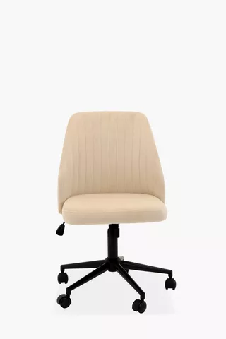 Ribbed Office Chair