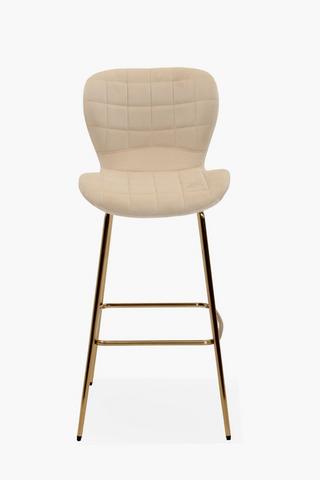 Lux Velvet Bar Chair