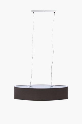 Pleated Drum Hanging Pendant, E27