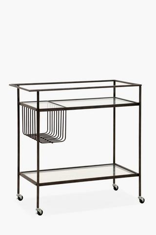 Metal Drinks Trolley