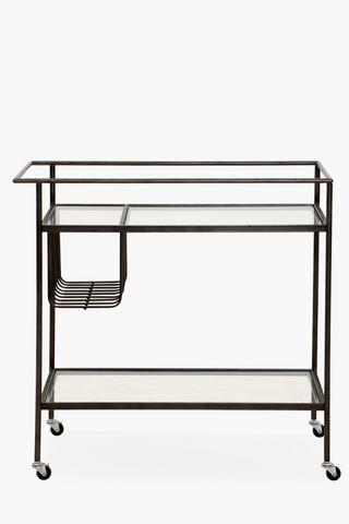 Metal Drinks Trolley
