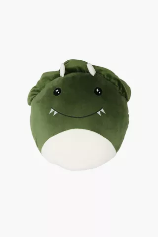 Dino Shaped Scatter Cushion, 40x40cm