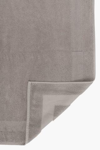 Terry Towelling Cotton Bath Mat, 60x90cm