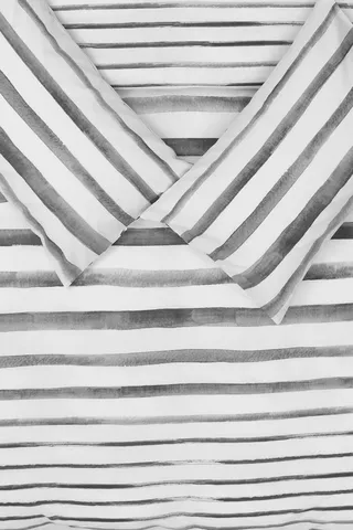 Polycotton Stripe Duvet Cover Set