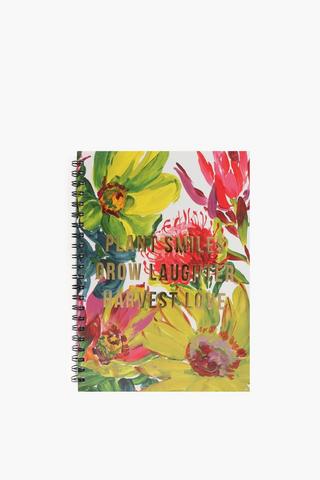 Sangria Spiral Notebook A4
