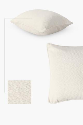 Boucle Feather Scatter Cushion, 60x60cm
