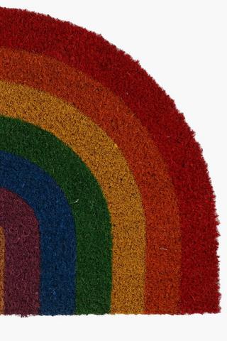 Half Moon Rainbow Door Mat 40x60cm