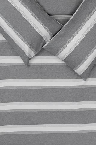 Marl Stripe Duvet Cover Set