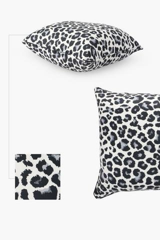 Printed Patio Rainforest Spot Scatter Cushion, 60x60cm