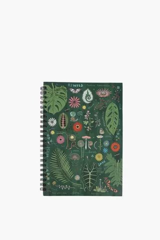 Colab Joh Del A4 Spiral Notebook