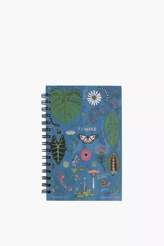 Colab Joh Del A5 Spiral Notebook